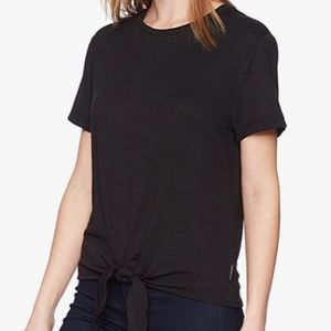 Tie-Front Calvin Klein T-Shirt